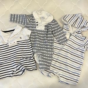 Janie & Jack 0-3 month bundle